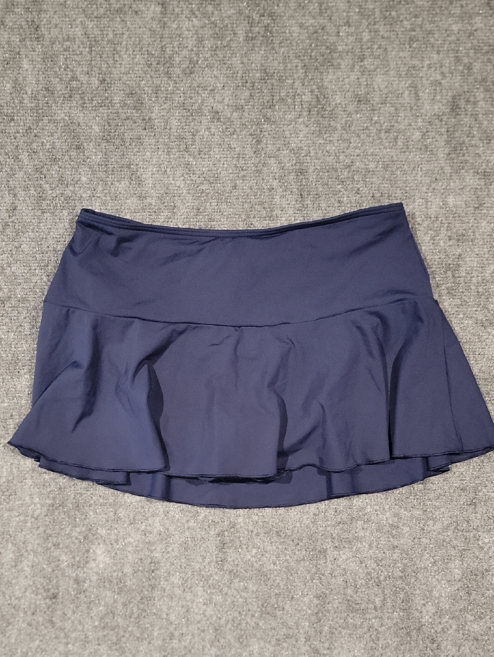 Lands End Navy Swim Skirt Size 4 NWOT
